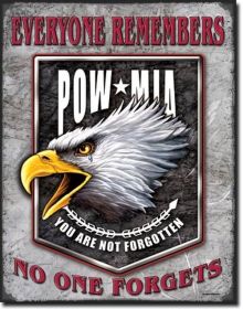 Legends - POW Eagle Tin Sign