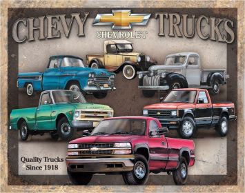 Tin Sign - Chevy Truck Tribute Tin Sign