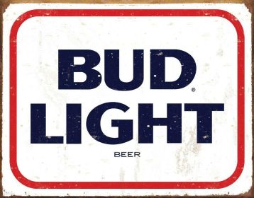 Tin Sign BUD LIGHT BEER