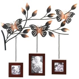 Metal Butterfly Wall Picture Frames Décor