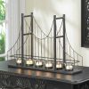 Golden Gate Bridge Wire Candle Holder