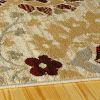 Augusta Traditional Oriental Floral Damask Indoor Area Rug, Camel *Free Shipping on orders over $46*