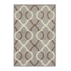 Cadena Moroccan Trellis Contemporary Rug-Mat, Blue *Free Shipping on orders over $46*