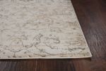 5'x8' Beige Floral Traditional Indoor Area Rug