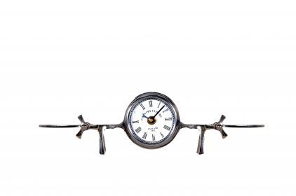3" x 13.5" x 4.5" Aeroplane Table Clock