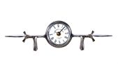 3" x 13.5" x 4.5" Aeroplane Table Clock