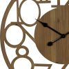 Hand Crafted Modern Natural Wood Wall Clock