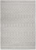 5â€™ x 7â€™ Gray and Ivory Berber Pattern Area Rug