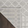 5â€™ x 7â€™ Gray and Ivory Berber Pattern Area Rug