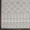 5â€™ x 7â€™ Gray and Ivory Berber Pattern Area Rug