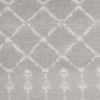 5â€™ x 7â€™ Gray and Ivory Berber Pattern Area Rug