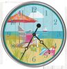 23" Vibrant Day at the Beach Wall Clock