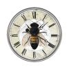 15" Vintage Rustic Bumbel Bee Wall Clock