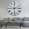 32 Inch Metal Wall Clock Roman Digital Iron Wall Clock *Free Shipping*