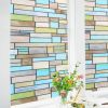 Brick Static Cling Cover Frosted Window Glass Film *Free Shipping*