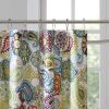 Contemporary Colorful Floral Paisley Shower Curtain *Free Shipping*