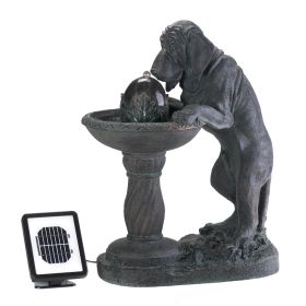 Thirsty Dog Solar Fountain
