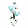 Peacock Bloom Candle Sconce - Double