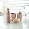 Golden Rose Shimmer Bath Accessory Set