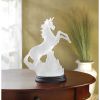Color Changing Frosted Unicorn Figurine