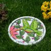 Green Hummingbird Garden Stepping Stone