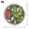 Green Hummingbird Garden Stepping Stone