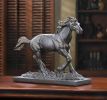 Wild Stallion Horse Statue