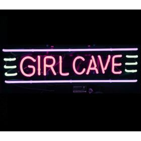 Girl Cave Neon Bar Sign