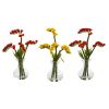 10â€ Baby Breath Artificial Arrangement in Vase (Set of 3)