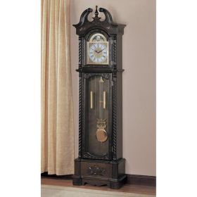 Aesthetically Charmed Wooden Grandfather Clock, Brown *Free Shipping*