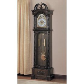 Aesthetically Charmed Wooden Grandfather Clock, Brown *Free Shipping*