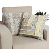 Cotton Hand Woven Pillows with Patch Work Details, Set of 2, Multicolor *Free Shipping*