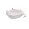 Transitional Styled Ceramic Crab Shaped Large Soap Dish in White