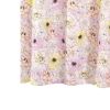 Sava Fabric Shower Curtain With Floral Print, Pink *Free Shipping*