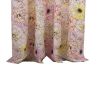 Sava Fabric 4 Piece Panel Pair With Floral Pattern, Pink *Free Shipping*