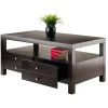 Modern Espresso 2 Drawer Coffee Table *Free Shipping*