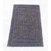 Classic 2 Pc Bath Rug Set, Platinum Gray