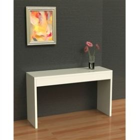 White Sofa Table Modern Entryway Living Room Console Table *Free Shipping*