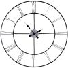 Oversized 30-inch Black Wall Clock with Roman Numerals *Free Shipping*