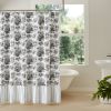 Annie Portabella Floral Ruffled Shower Curtain 72x72 *Free Shipping*