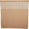 Camilia Ruffled Shower Curtain 72x72 *Free Shipping*