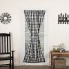 Annie Buffalo Black Check Door Panel 72x40 *Free Shipping*