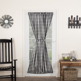 Annie Buffalo Black Check Door Panel 72x40 *Free Shipping*