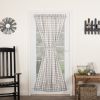 Annie Buffalo Grey Check Door Panel 72x40 *Free Shipping*