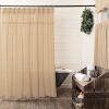 Burlap Vintage Shower Curtain 72x72 *Free Shipping*