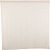 Burlap Antique White Shower Curtain 72x72 *Free Shipping*