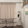 Sawyer Mill Charcoal Farmhouse Shower Curtain 72x72 *Free Shipping*