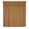 Burlap Natural Shower Curtain 72x72 *Free Shipping*