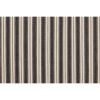 Ashmont Ticking Stripe Shower Curtain 72x72 *Free Shipping*
