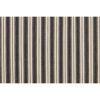 Ashmont Ticking Stripe Shower Curtain 72x72 *Free Shipping*